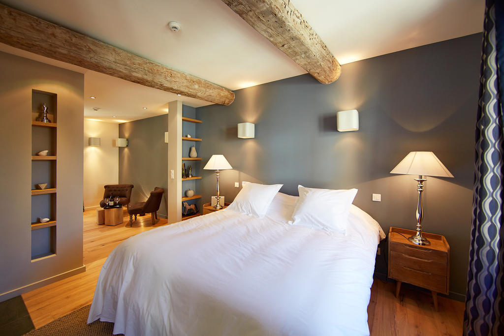Les Chambres De L'Oustalet, Chambres D'Hotes Et Restaurant Etoile Gigondas Rom bilde